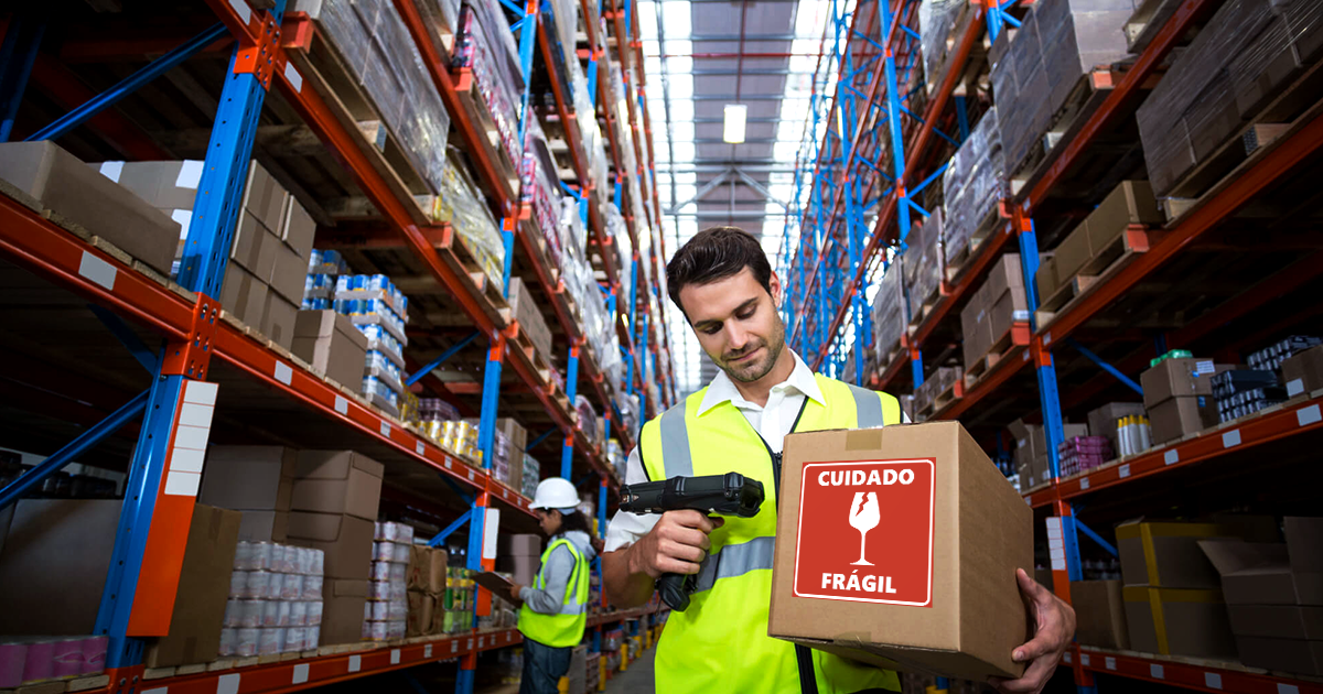 Automação da armazenagem de produtos