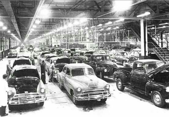 Evolução da produção: o exemplo da indústria automobilística