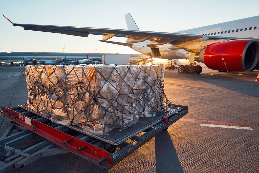 transporte aéreo de cargas