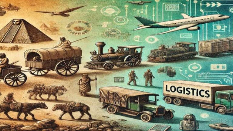 História da Logística: da Idade da Pedra à Era Digital