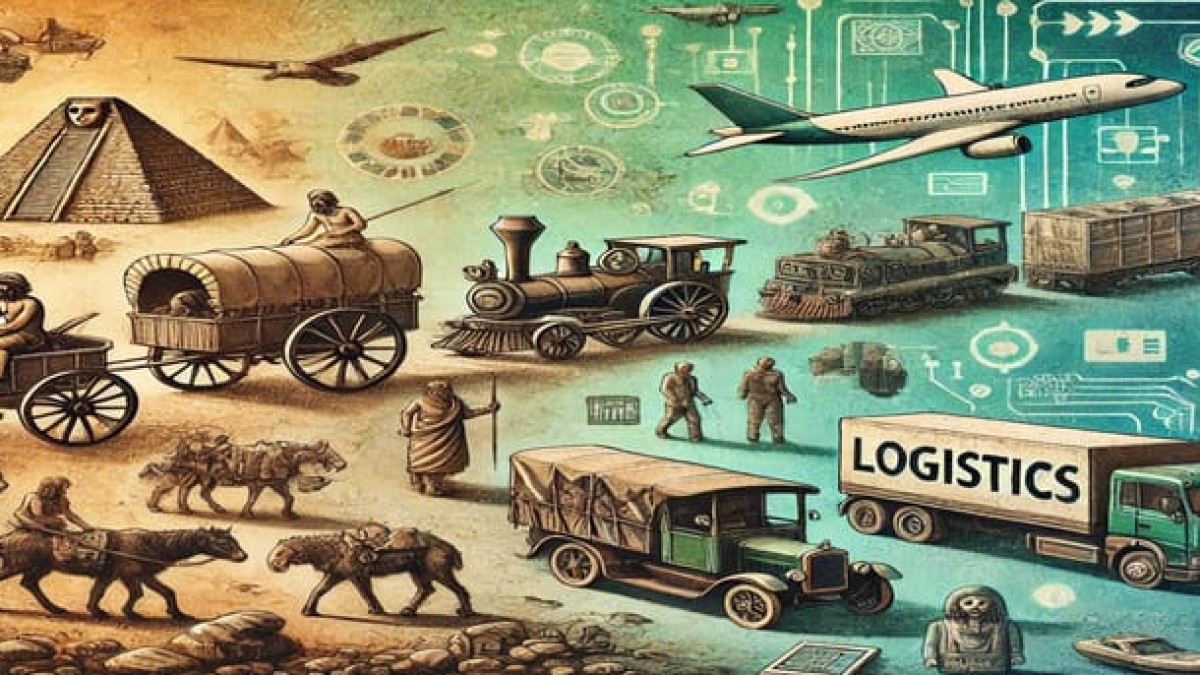 História da Logística: da Idade da Pedra à Era Digital